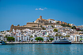 Die Stadt Ibiza, Ibiza, Balearen, Spanien, Mittelmeer, Europa