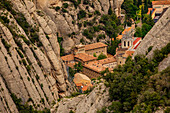 Kloster Abadia de Montserrat, Katalonien, Spanien, Europa