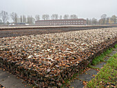 Buildings in Neuengamme Concentration Camp 1938-1945, the largest concentration camp in Northwest Germany, Europe\n