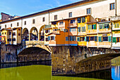 Ponte Vecchio, Florenz, Toskana, Italien, Europa