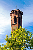Glockenturm, Abbazia di San Salvatore e Lorenzo, Badia a Settimo, Provinz Florenz, Toskana, Italien, Europa