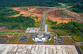 Airport of Mengomeyen, Ciudad de la Paz, Rio Muni, Equatorial Guinea, Africa\n