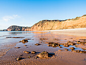 Jacob's Ladder Beach, Sidmouth, Devon, England, United Kingdom, Europe\n