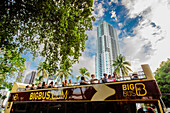 Große Bustour in Miami, Miami, Florida, Vereinigte Staaten von Amerika, Nordamerika