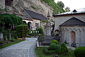 Ansicht des St. Petersfriedhofs, Wien, Österreich, Europa