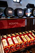 Interior of the shop at La Geria Winery. La Geria, Lanzarote's main wine region, Canary Islands, Spain\n