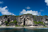 Makatea, Tuamotu-Archipel, Französisch-Polynesien.
