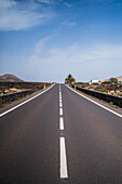 La Geria, Lanzarote's main wine region, Canary Islands, Spain\n