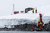 Port Lockroy British Antarctic Base, Wiencke Island, Antarktis.