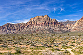 USA, Nevada, Las Vegas, Berge im Naturschutzgebiet Red Rock Canyon National Conservation Area