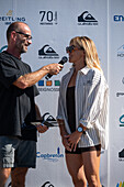 Hawaiian Pro Surfer Coco Ho during Quiksilver Festival celebrated in Capbreton, Hossegor and Seignosse, with 20 of the best surfers in the world hand-picked by Jeremy Flores to compete in south west of France.\n