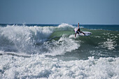 Australian pro surfer Kael Walsh at Quiksilver Festival celebrated in Capbreton, Hossegor and Seignosse, with 20 of the best surfers in the world hand-picked by Jeremy Flores to compete in south west of France.\n