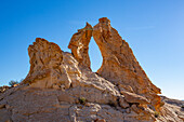 Navajo-Sandsteinfelsformationen im Grand Staircase-Escalante National Monument in Utah.