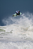 Australian Pro Surfer Josh Kerr during Quiksilver Festival celebrated in Capbreton, Hossegor and Seignosse, with 20 of the best surfers in the world hand-picked by Jeremy Flores to compete in south west of France.\n