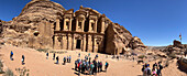 The Petra Monastery (Al Dayr), Petra Archaeological Park, UNESCO World Heritage Site, one of the New Seven Wonders of the World, Petra, Jordan, Middle East\n