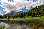 Antorno-See, Bellunesische Dolomiten, Auronzo di Cadore, Bezirk Belluno, Venetien, Italien, Europa