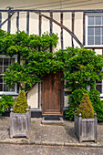 Fachwerkgebäude, Lavenham, Suffolk, England, Vereinigtes Königreich, Europa