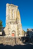 France, Finistere, Cap-Sizun, Primelin, Saint-Tugen church (16th and 17th centuries)\n