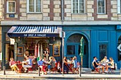 Frankreich, Paris, von der UNESCO zum Weltkulturerbe erklärtes Gebiet, Ile de la Cite, Place du Dauphine