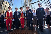 Frankreich, Finistère, Brest, L'HERMIONE, Freiheitsfregatte Frankreich Brest Internationales Maritimes Festival 2016