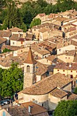 France, Hautes-Alpes, regional natural park of Baronnies Provençal, Orpierre, the village\n