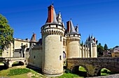 Frankreich, Vienne, Dissay, Das Schloss von Dissay Nur für den redaktionellen Gebrauch, für jede andere Verwendung kontaktieren Sie uns