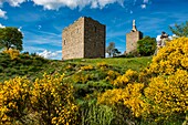 Frankreich, Lozere, Luc, Chateau de Luc, Stevenson-Weg