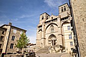 France, Haute Loire, La Chaise Dieu, Natural regional park of Livradois Forez, abbey of Saint Robert\n