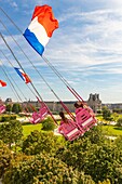 France, Paris, riding fair at the Tuileries Garden Fair\n
