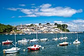 Frankreich, Finistere, Douarnenez, Jachthafen von Treboul