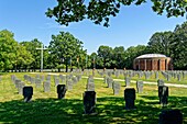 Frankreich, Bas Rhin, Niederbronn les Bains, Deutscher Soldatenfriedhof