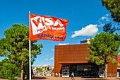 France, Pyrenees Orientales, Perpignan, the theater of the Archipelago during the 31st VISA Photojournalism Festival for the image\n