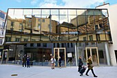 Frankreich, Cote d'Or, Dijon, von der UNESCO zum Weltkulturerbe erklärtes Gebiet, Einkaufspassage Cour Bareuzai im ehemaligen Hotel des Godrans aus dem 15.