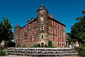 Frankreich, Aveyron, Camjac, Chateau du Bosc, ehemalige Feudalfestung aus dem 12. Jahrhundert, Familiensitz von Henri de Toulouse-Lautrec
