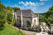 Frankreich, Morbihan, Le Faouet, Kapelle Sainte-Barbe
