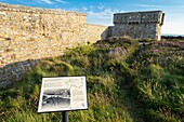 France, Finistere, Armorica Regional Natural Park, Crozon Peninsula, Camaret-sur-Mer, fortification of Pointe du Toulinguet\n