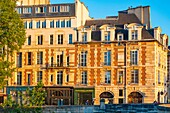 Frankreich, Paris, Welterbe der UNESCO, Ile de la Cite, Place du Pont Neuf, alte Gebäude
