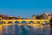 Frankreich, Paris, von der UNESCO zum Weltkulturerbe erklärtes Gebiet, die Quais und die Pont Neuf