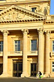 Frankreich, Paris, von der UNESCO zum Weltkulturerbe erklärtes Gebiet, Joffre-Platz, die Militärschule
