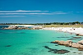 Frankreich, Finistere, Tregunc, Strand von Trevignon