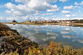 France, Pas de Calais, Opal Coast, Ambleteuse, The Slack river and Fort Vauban\n