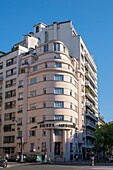 France, Paris, Hotel Mercedes, 128 avenue de Wagram, Art Deco style building by architect Pierre Patout\n