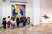 Frankreich, Paris, 16. Arrondissement, das Museum für moderne Kunst der Stadt Paris (MAMVP) nimmt einen Teil des Palais de Tokyo ein, Werk von Robert Delaunay