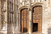 Frankreich, Oise, Beauvais, die zwischen dem 13. und 16. Jahrhundert erbaute Kathedrale Saint-Pierre de Beauvais hat den höchsten Chor der Welt (48,5 m)