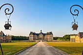 Frankreich, Seine und Marne, Maincy, das Schloss von Vaux le Vicomte
