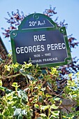 Frankreich, Paris, La Campagne a Paris, Häuser mit Garten im Herzen der Stadt, Straße Georges Perec