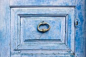 France, Hautes-Alpes, Regional Natural Park of Baronnies Provençal, Orpierre, detail of a gateway to the village house\n