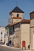 Frankreich, Charente Maritime, Saintonge, Hiers Brouage, Zitadelle von Brouage, Beschriftung Les Plus Beaux Villages de France (Die schönsten Dörfer Frankreichs), Fremdenverkehrsamt
