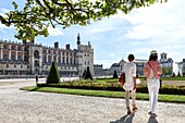 France, Yvelines, Saint Germain en Laye, Castle park of Saint Germain en Laye, Le Grand Parterre\n