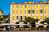 France, Alpes Maritimes, Nice, listed as World Heritage by UNESCO, old town, Place Garibaldi\n